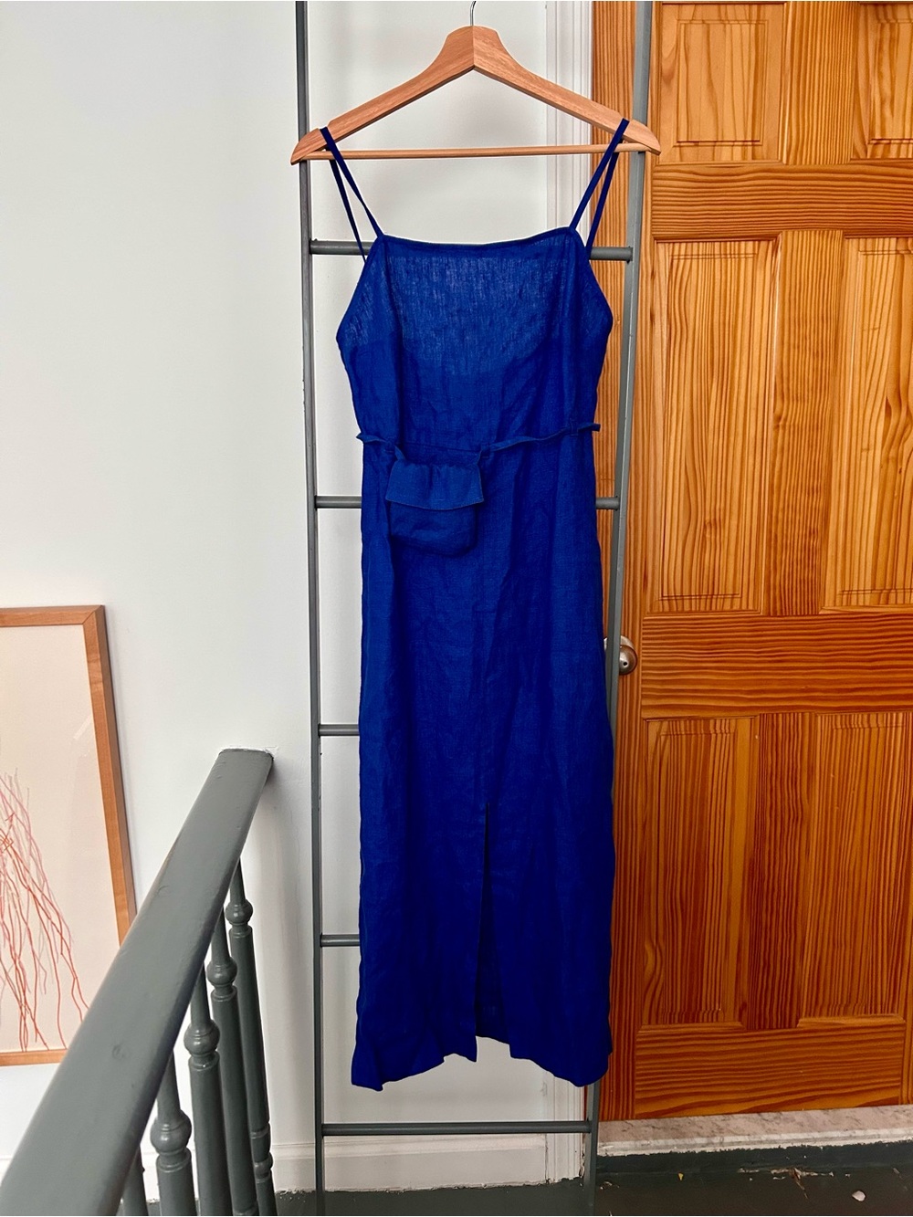 Paloma Wool Blue linen dress